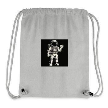 Space Buddy - Stanley/Stella recycelter Gym Bag - Grau meliert - Vorne