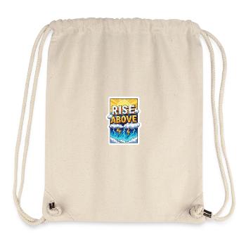 Rise Above Storms - Stanley/Stella Recycled Gym Bag - natural - Front