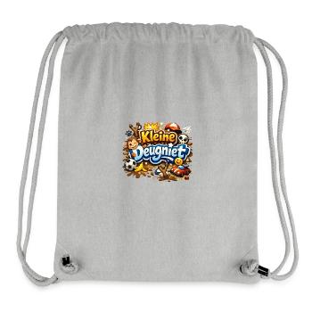 Kleine Schurke Spielwelt - Stanley/Stella recycelter Gym Bag - Grau meliert - Vorne