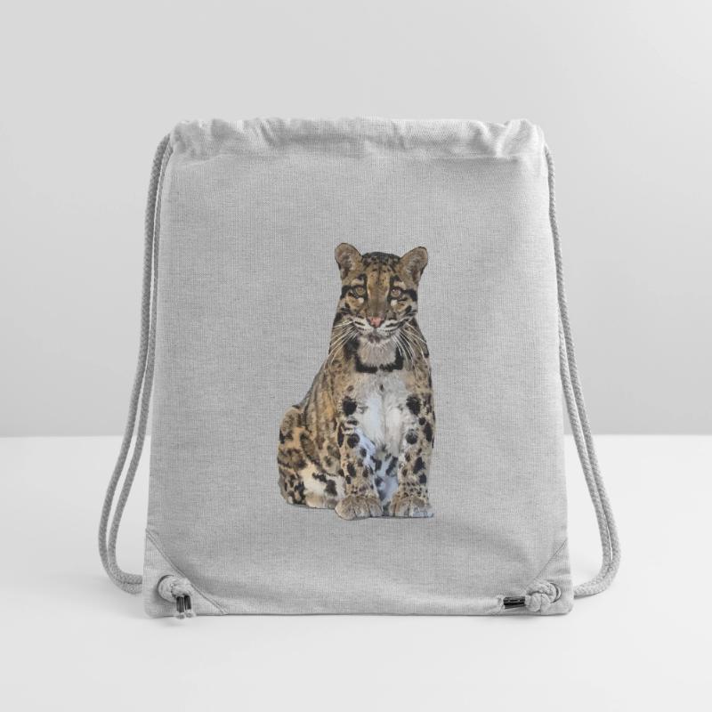 Clouded leopard Stanley/Stella Recycled Gym Bag