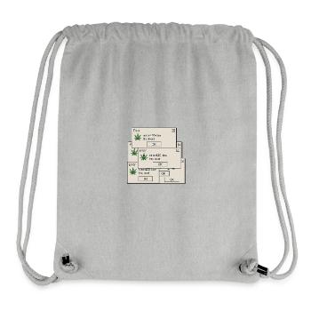 THC 420 - Stanley/Stella Recycled Gym Bag - heather grey - Front
