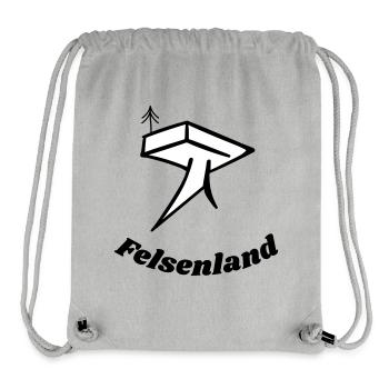Rocky Land - Stanley/Stella Recycled Gym Bag - heather grey - Front