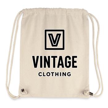 Vêtements vintage - Sac à cordon recyclé Stanley/Stella - blanc naturel - Devant
