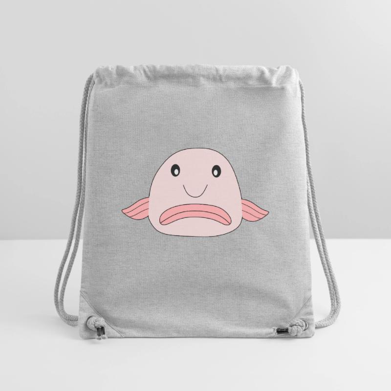 Blobfish fish comic ugly fish Stanley/Stella Recycled Gym Bag