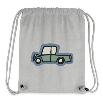 Truck - Toy Car - Stanley/Stella Recycled Gym Bag - heather grey - Front