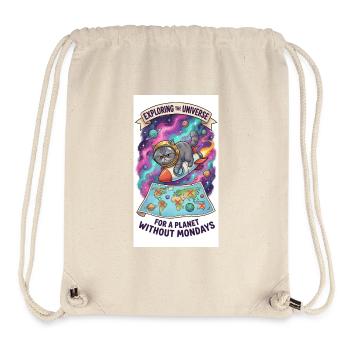 A stone's throw through the universe - Stanley/Stella Recycled Gym Bag - natural - Front