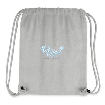 Eisengel Kalter Blick Warmes Herz - Stanley/Stella recycelter Gym Bag - Grau meliert - Vorne