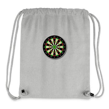 dartboard - Stanley/Stella Recycled Gym Bag - heather grey - Front