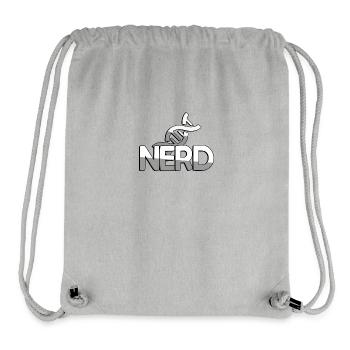 NERD + DNA - Jeux - Sac à cordon recyclé Stanley/Stella - gris chiné - Devant