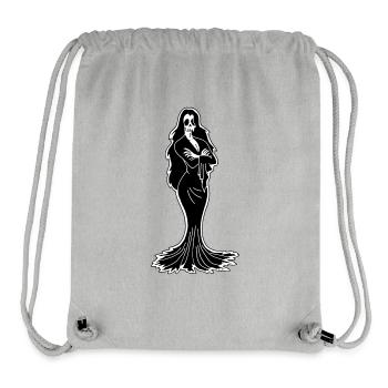 Dunkle Kreatur - Stanley/Stella recycelter Gym Bag - Grau meliert - Vorne