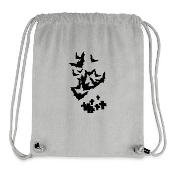 BATS - Stanley/Stella recycelter Gym Bag - Grau meliert - Vorne