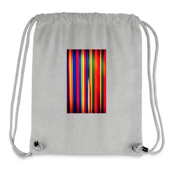 crazy colors - Stanley/Stella Recycled Gym Bag - heather grey - Front