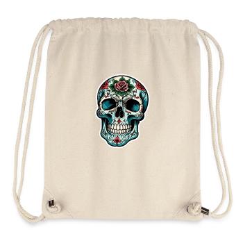 Totenkopf Neo Traditional - Stanley/Stella recycelter Gym Bag - Naturweiß - Vorne