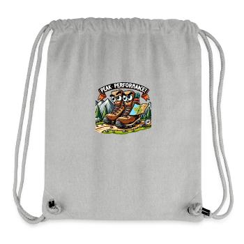 Peak Performance - Stanley/Stella recycelter Gym Bag - Grau meliert - Vorne