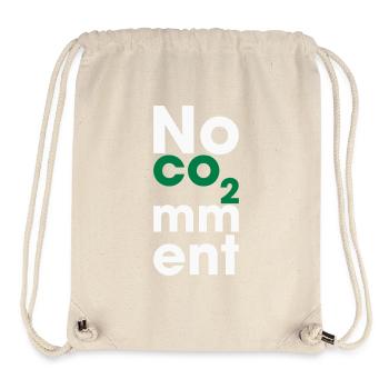 No CO2 Comment – Clean Energy Statement - Stanley/Stella Recycled Gym Bag - natural - Front