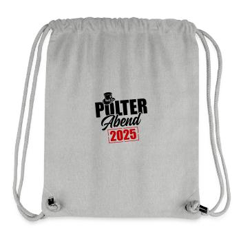 Polterabend 2025 - Stanley/Stella recycelter Gym Bag - Grau meliert - Vorne