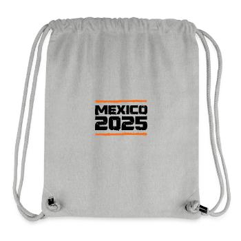 Mexico 2025 Vacation - Stanley/Stella Recycled Gym Bag - heather grey - Front