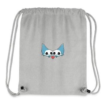 Rays Love Couples Valentine's Day - Stanley/Stella Recycled Gym Bag - heather grey - Front