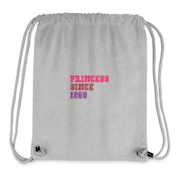 1959 Birthday Princess - Stanley/Stella Recycled Gym Bag - heather grey - Front