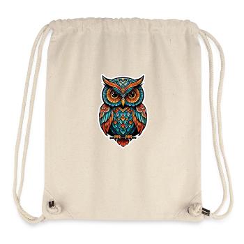 Owl Neo Traditional - Stanley/Stella Recycled Gym Bag - natural - Front