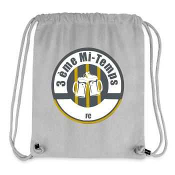 3rd Half FC - Stanley/Stella Recycled Gym Bag - heather grey - Front