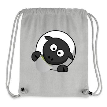tee tea breakfast fruehstueck kaffee coffee87 - Stanley/Stella recycelter Gym Bag - Grau meliert - Vorne