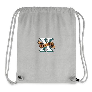 Gen X 1965-1980 - Stanley/Stella recycelter Gym Bag - Grau meliert - Vorne