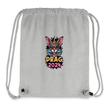 Prague 2024 Bunny - Stanley/Stella Recycled Gym Bag - heather grey - Front