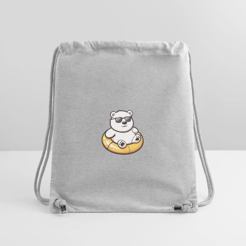 Polar Bear Comic Cool Stanley/Stella Recycled Gym Bag