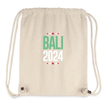 Jours fériés Bali 2024 - Sac à cordon recyclé Stanley/Stella - blanc naturel - Devant