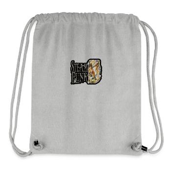 Steampunk - Stanley/Stella recycelter Gym Bag - Grau meliert - Vorne