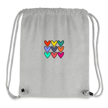 PAAR. ICH HABE GERADE GEHEIRATET. Junggesellinnenabschied. VALENTINSTAG. MARIES - Stanley/Stella recycelter Gym Bag - Grau meliert - Vorne