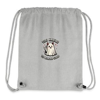 Kawaii - Stanley/Stella Recycled Gym Bag - heather grey - Front