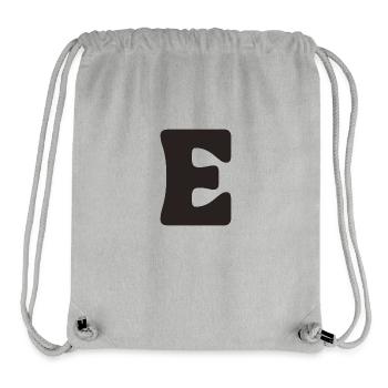 E - Stanley/Stella Recycled Gym Bag - heather grey - Front