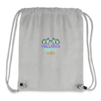 Unicorn Mallorca Party Crew Funny - Stanley/Stella Recycled Gym Bag - heather grey - Front