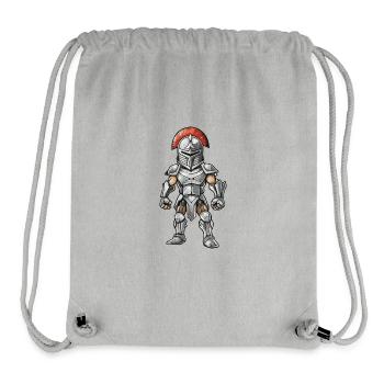 Spartaner Gladiator - Stanley/Stella recycelter Gym Bag - Grau meliert - Vorne