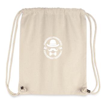 Junggesellenabschied Polterabend - Stanley/Stella recycelter Gym Bag - Naturweiß - Vorne