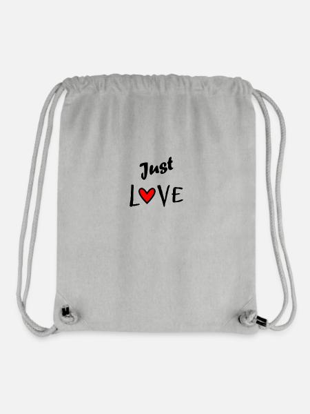 JUST LOVE. JUST MARRIED. LONG LIVE THE MARYS. BACHELORETTE PARTY - Stanley/Stella Recycled Gym Bag - heather grey