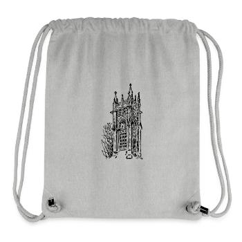 Big Ben - Stanley/Stella recycelter Gym Bag - Grau meliert - Vorne