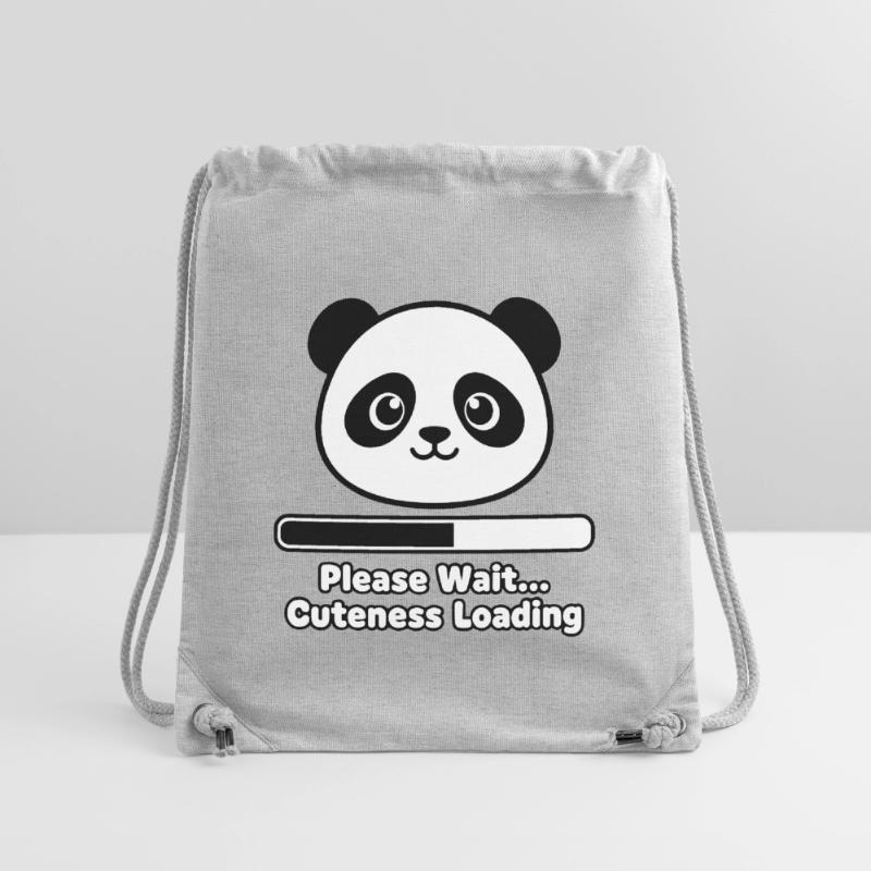 Panda Loading Screen Soft Toy Stanley/Stella Recycled Gym Bag