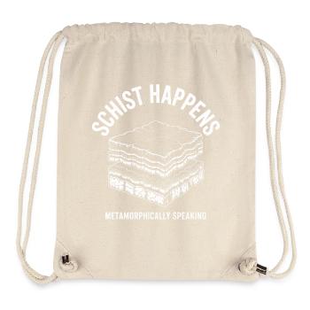 Schiefer passiert Stack - Stanley/Stella recycelter Gym Bag - Naturweiß - Vorne