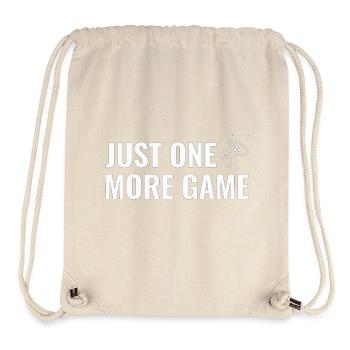 Just One More Game – Conception de joueurs - Sac à cordon recyclé Stanley/Stella - blanc naturel - Devant