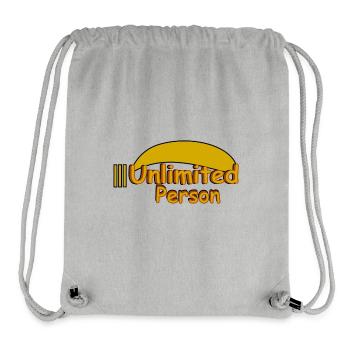 Unlimited Person Chance - Stanley/Stella Recycled Gym Bag - heather grey - Front