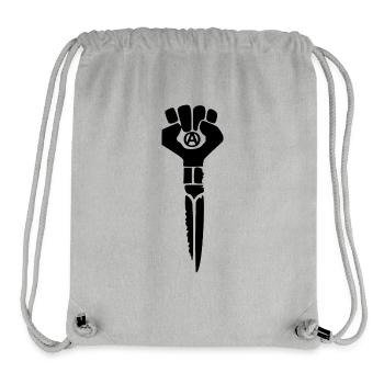 Revolution - Stanley/Stella recycelter Gym Bag - Grau meliert - Vorne