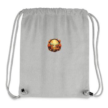 Herbstliche Landschaft - Stanley/Stella recycelter Gym Bag - Grau meliert - Vorne