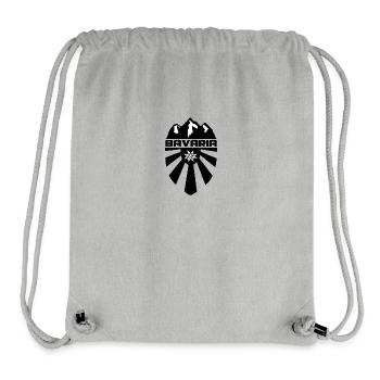 Bayern - Stanley/Stella recycelter Gym Bag - Grau meliert - Vorne