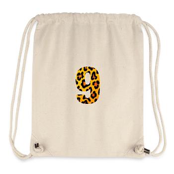 Leopard 9 Sun Print - Stanley/Stella Recycled Gym Bag - natural - Front
