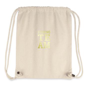 Fishing Team Angeln Fischen - Stanley/Stella Recycled Gym Bag - natural - Front