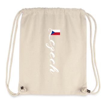 Tschechien - Stanley/Stella recycelter Gym Bag - Naturweiß - Vorne