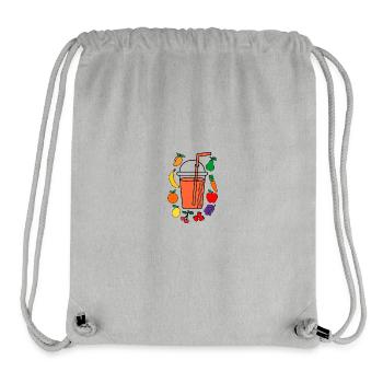 Fruit smoothie - Stanley/Stella Recycled Gym Bag - heather grey - Front